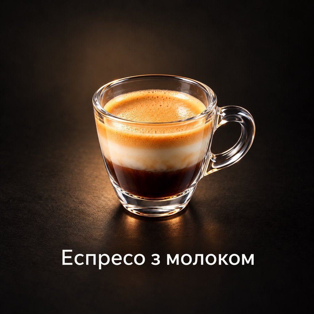 еспрессо з молоком