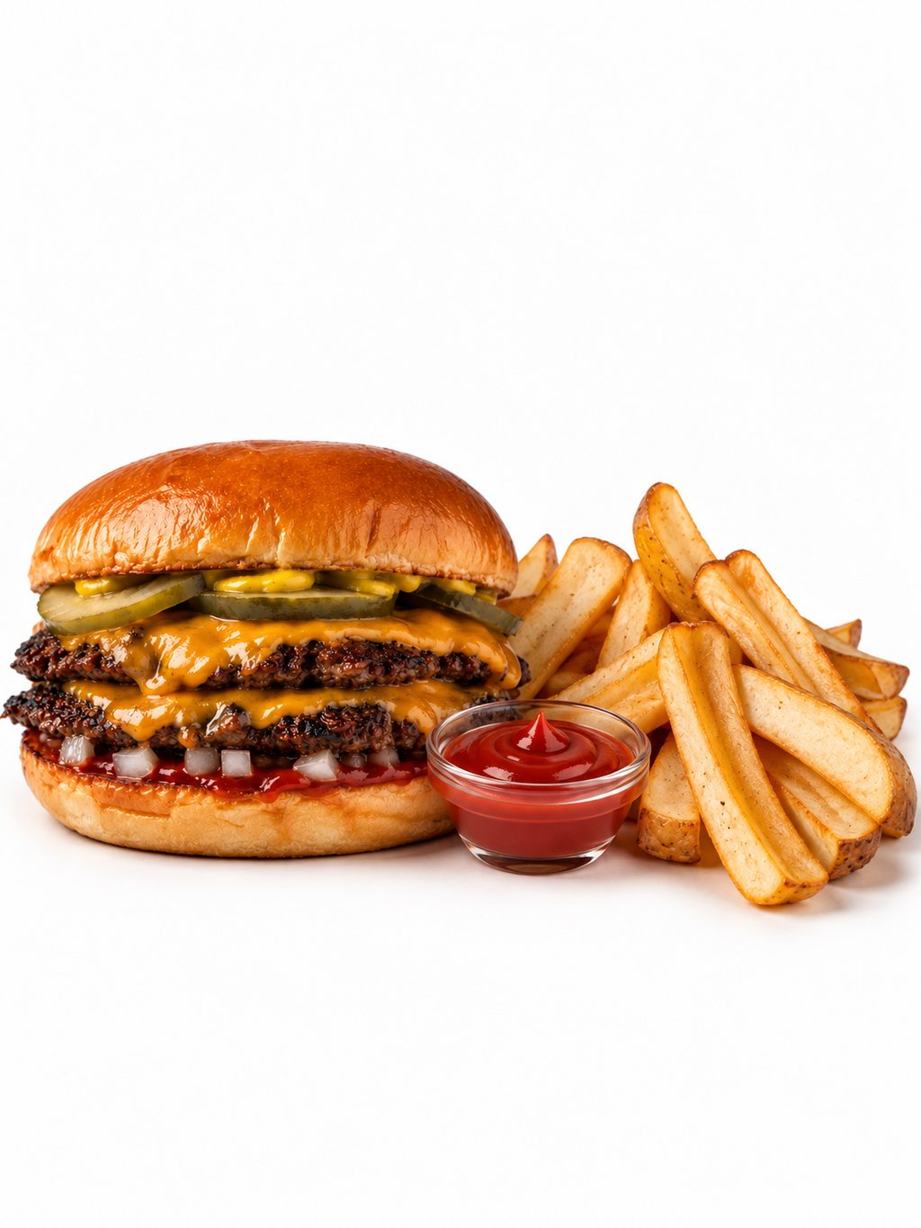 Double cheese smash burger МЕНЮ