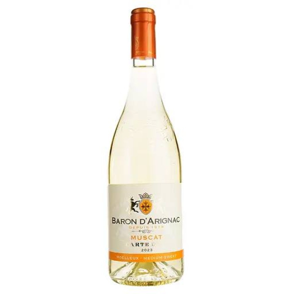 Вино Франція біл нап/сол Baron d'Arignac Muscat 0.75 л