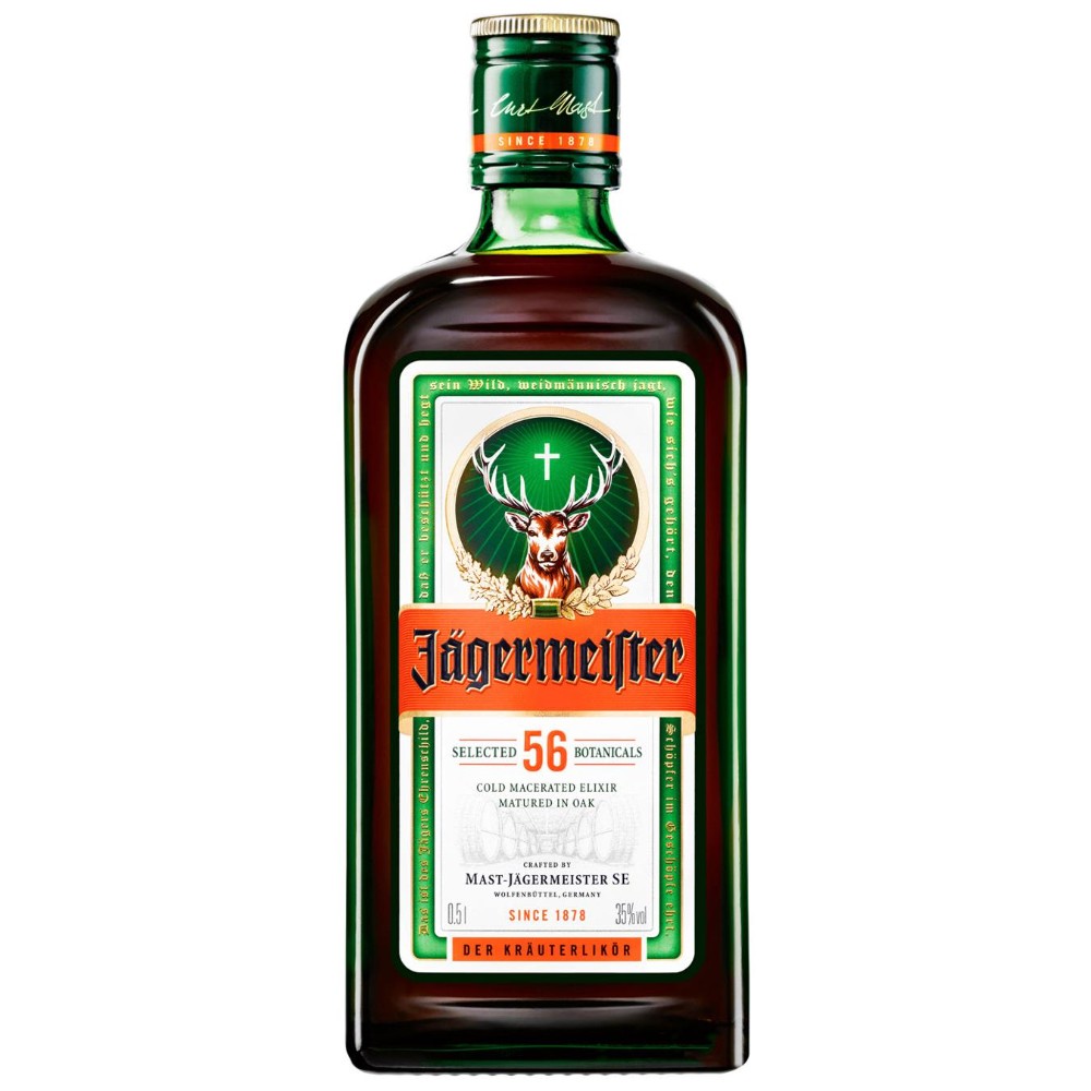 Лікер Німеччина Jagermeister 35% 0,05 л