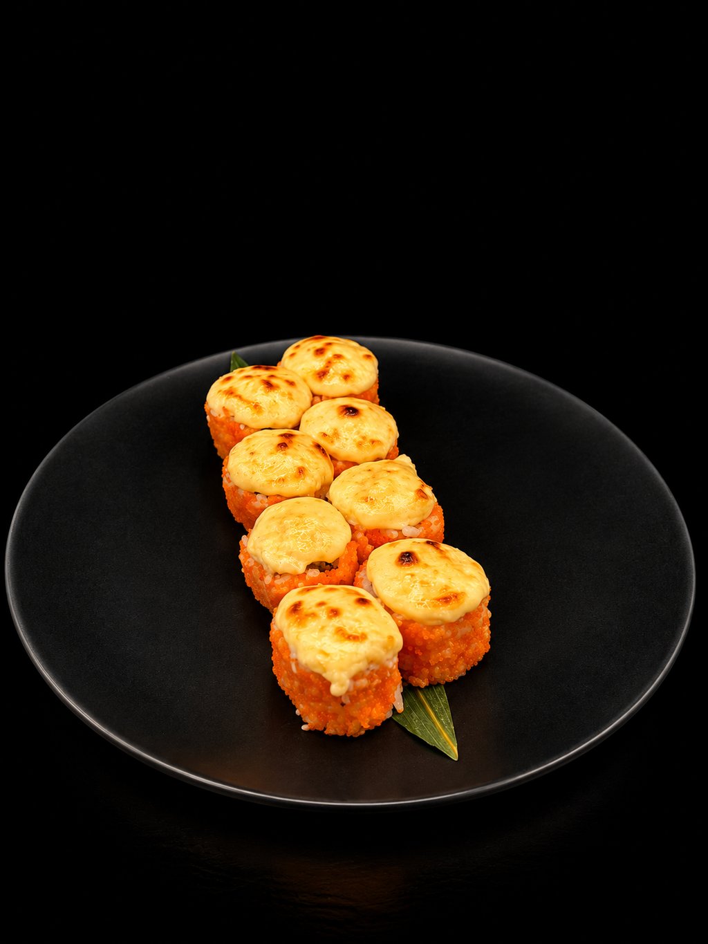 Запечений рол в ікрі з сурімі(Вага320g)