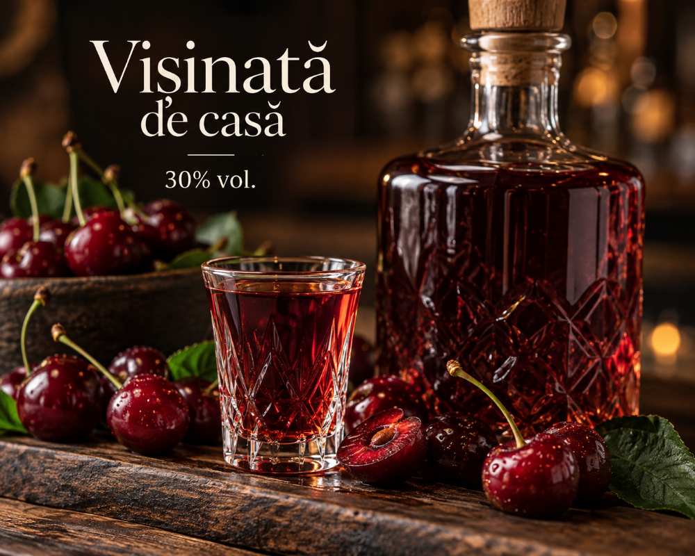 Lichior de vișine – 30% vol (Наливка вишнева 30 градусів)