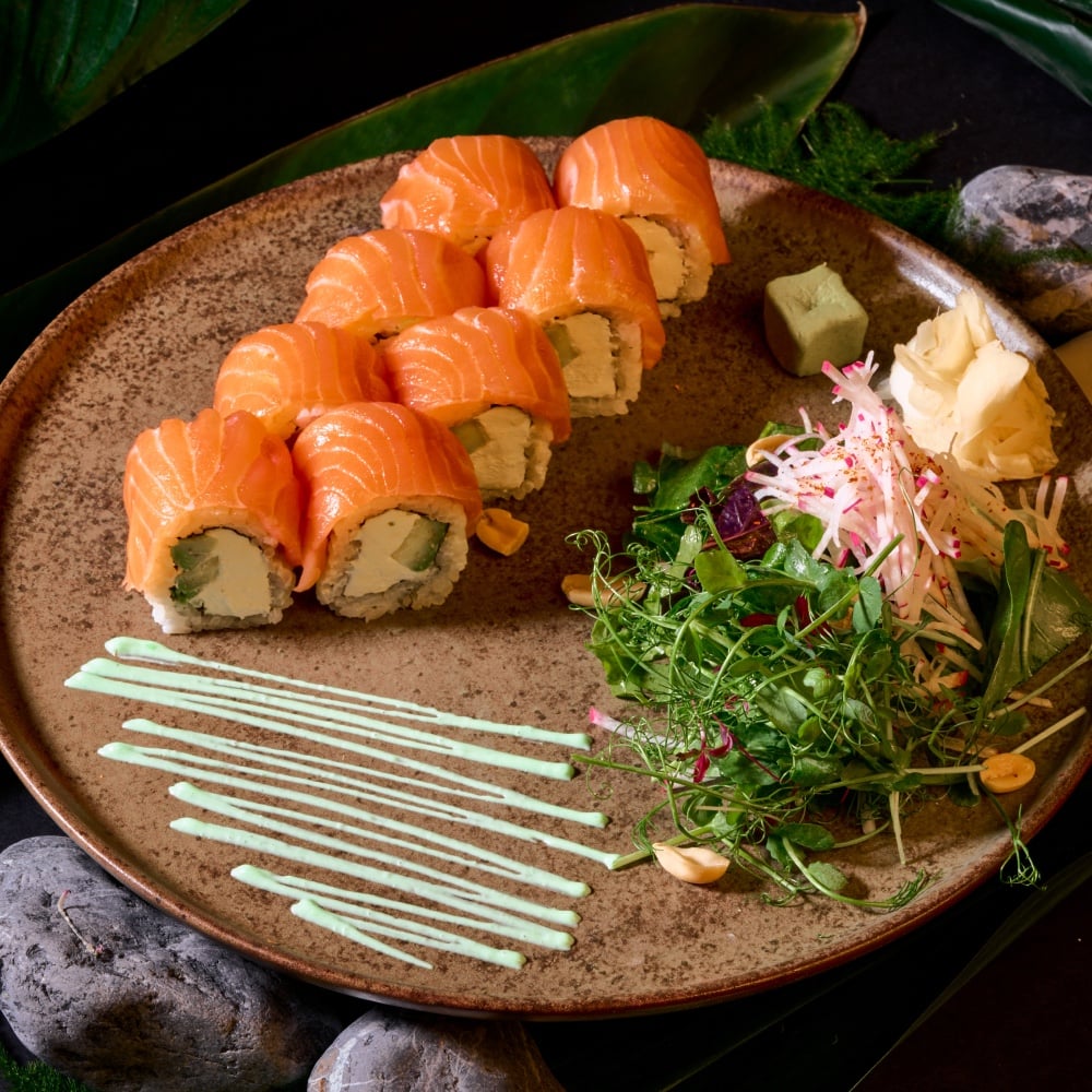 როლი ფილადელფია ავოკადოთი / Roll Philadelphia Avocado