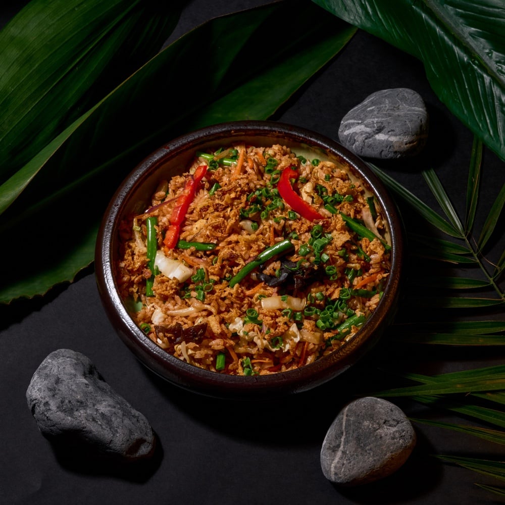 ბრინჯი ბოსტნეულით / Vegetable rice