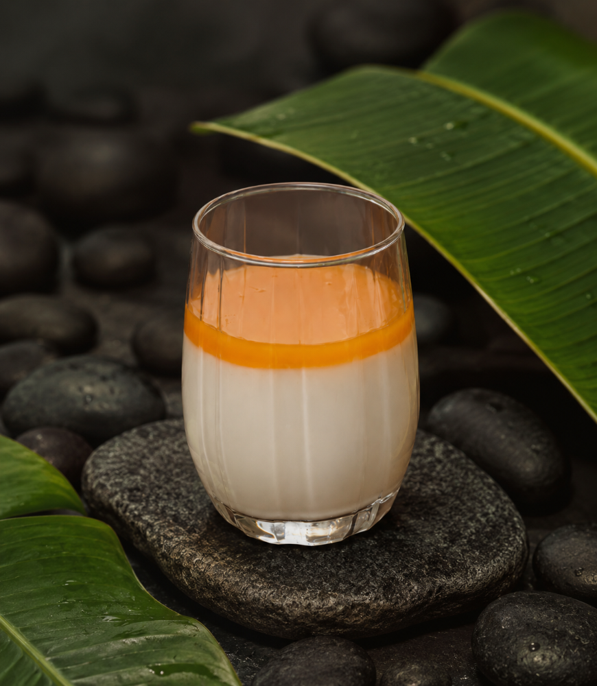 პანაკოტა მანგოს / Panna-Cotta with mango