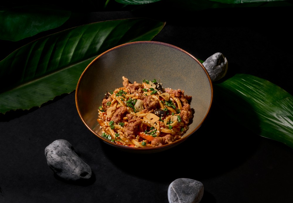 უდონი საქონლის ხორცით / Beef Udon