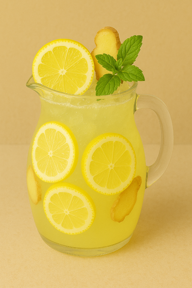 ჯინჯერის ლიმონათი / Ginger lemonade (Decanter)