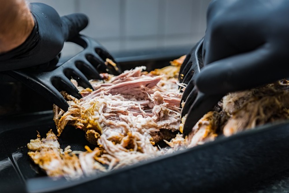 აწეწილი ღორის ხორცი / Pulled pork