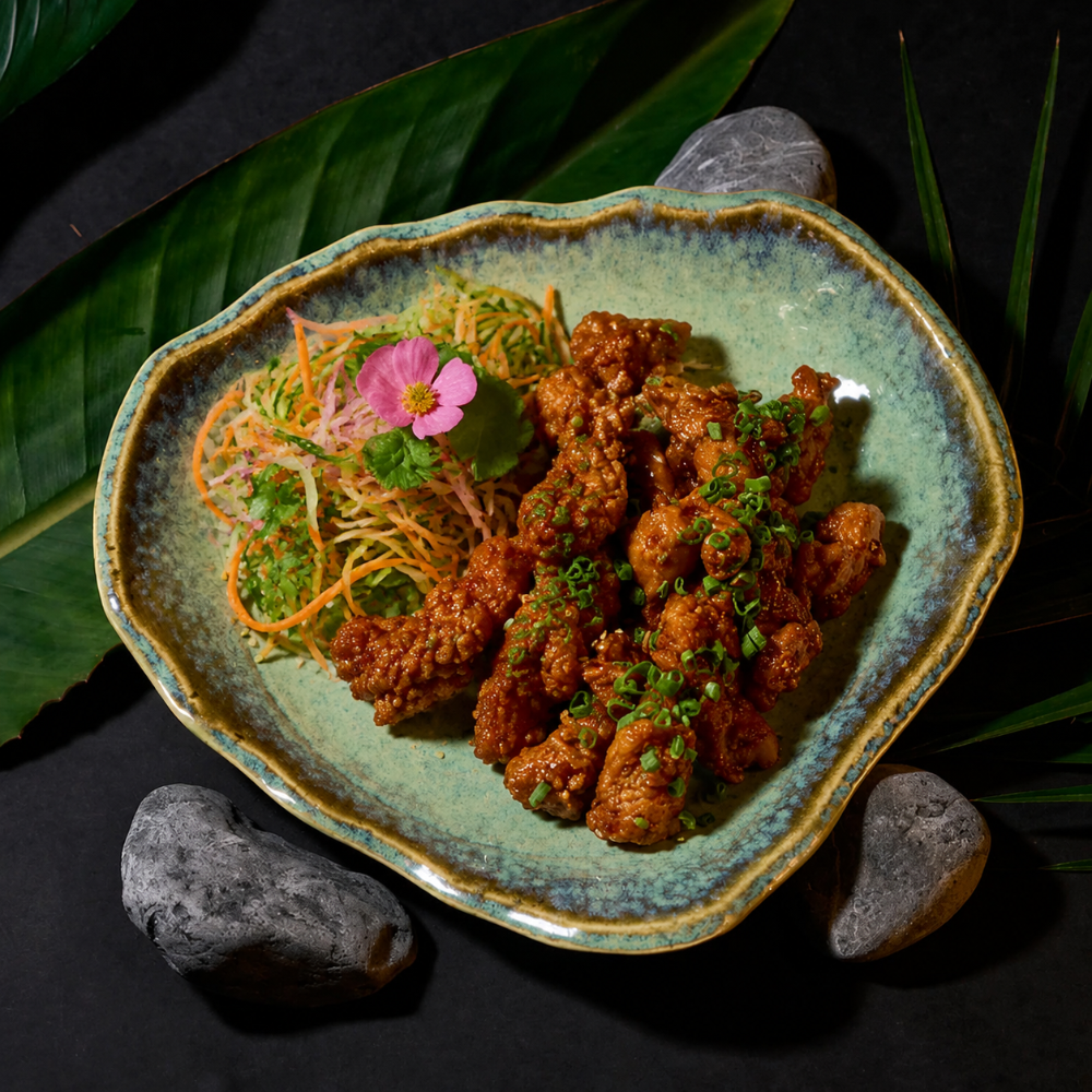 ქათმის ტერიაკი / Teriyaki chicken