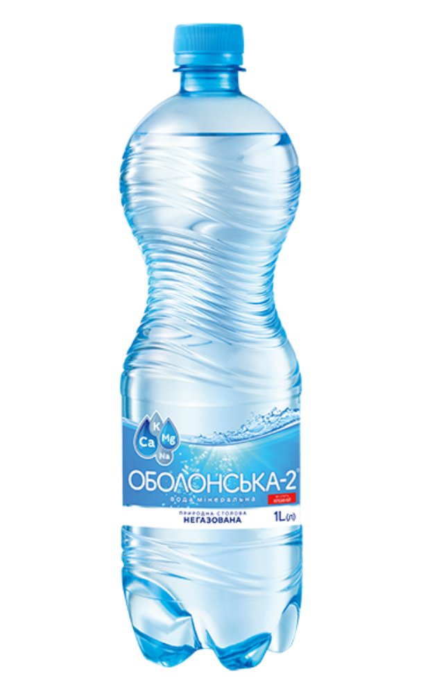 Мін.вода "Оболонська-2" н/г 1л.ПЕТ