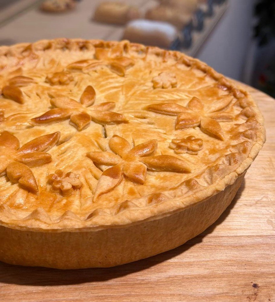 Домашний пирог с мясом и картофелем (250 г.)