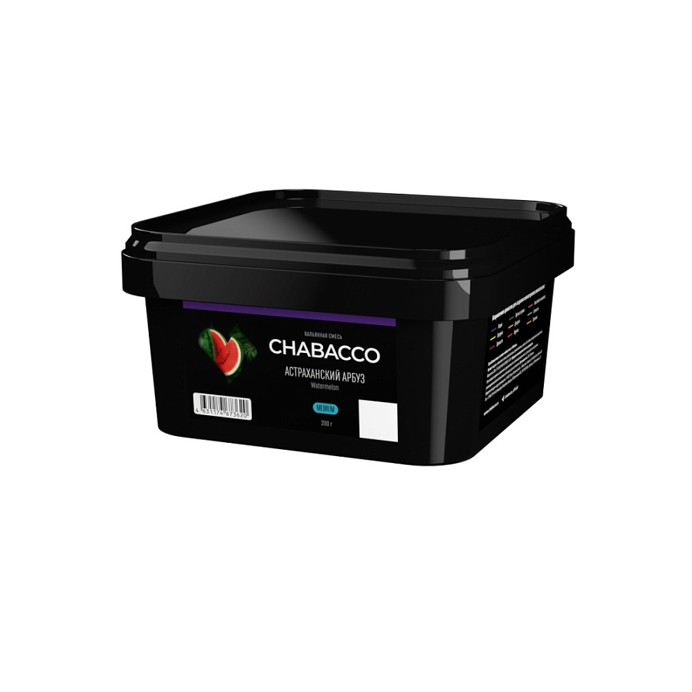 Бестабачная смесь Chabacco 200 гр Астраханский арбуз