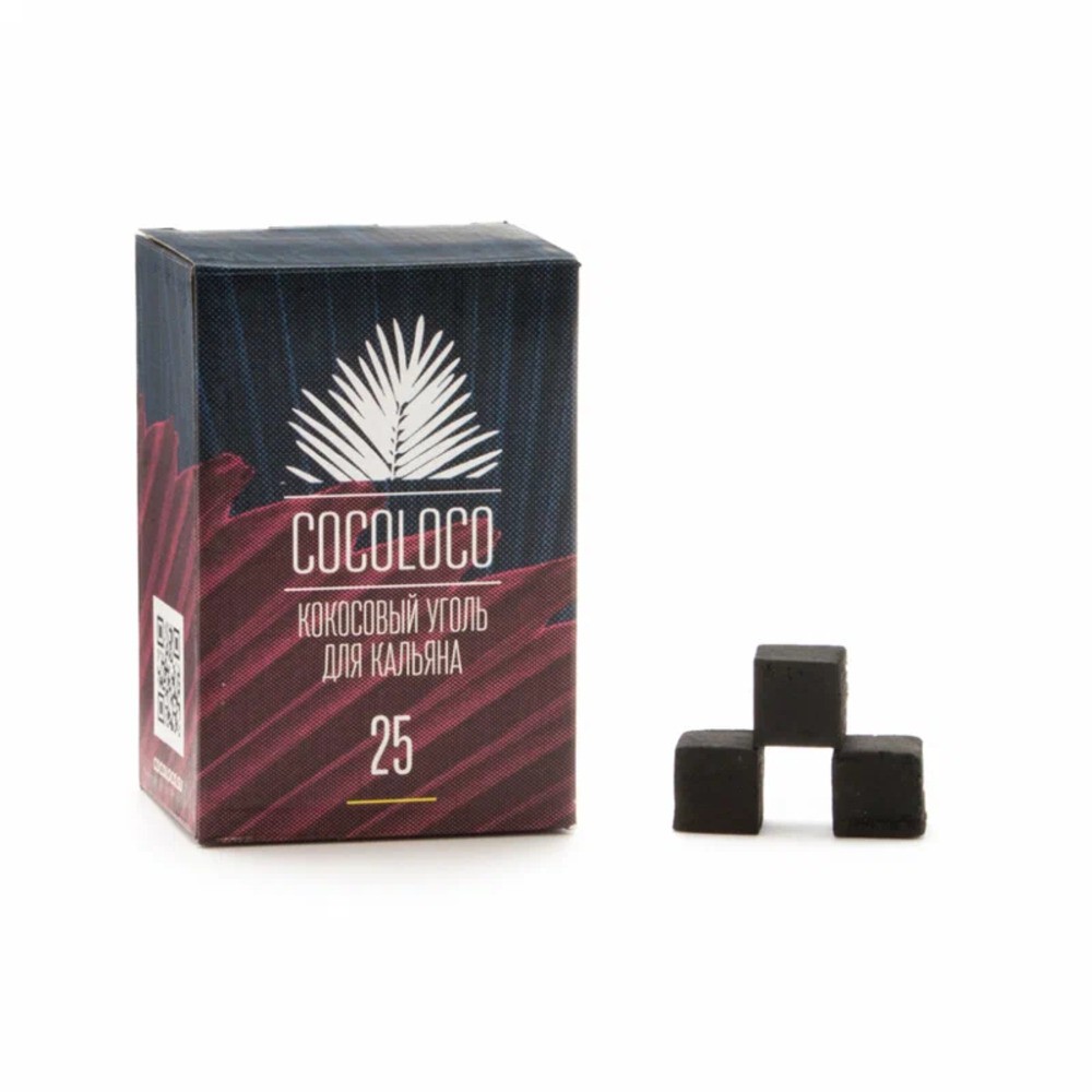 Уголь Cocoloco 1кг (25мм)