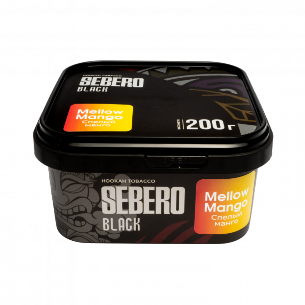 Табак Sebero Black 200 гр Спелый Манго