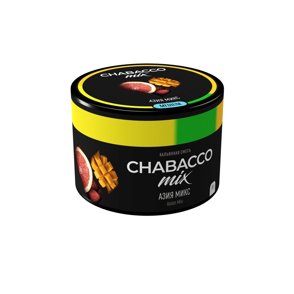 Бестабачная смесь Chabacco 50 гр Азия микс