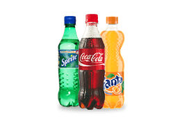 Cola | Fanta | Sprite 0.5л