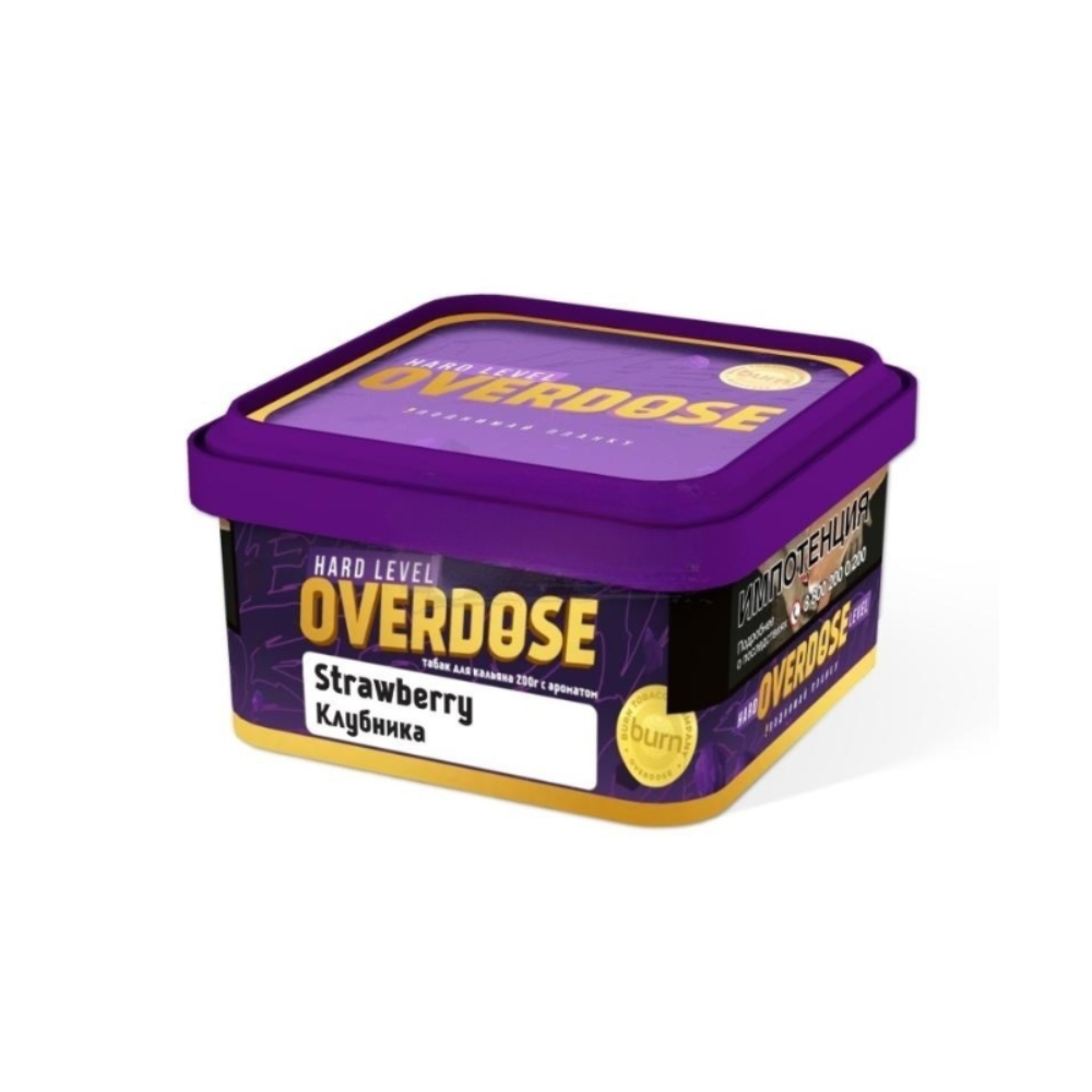 Табак Overdose 200 гр Strawberry