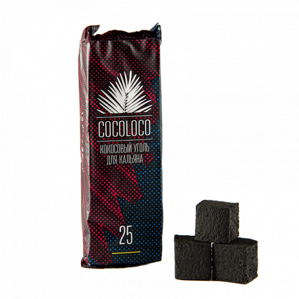 Уголь Cocoloco 12шт  (25мм)