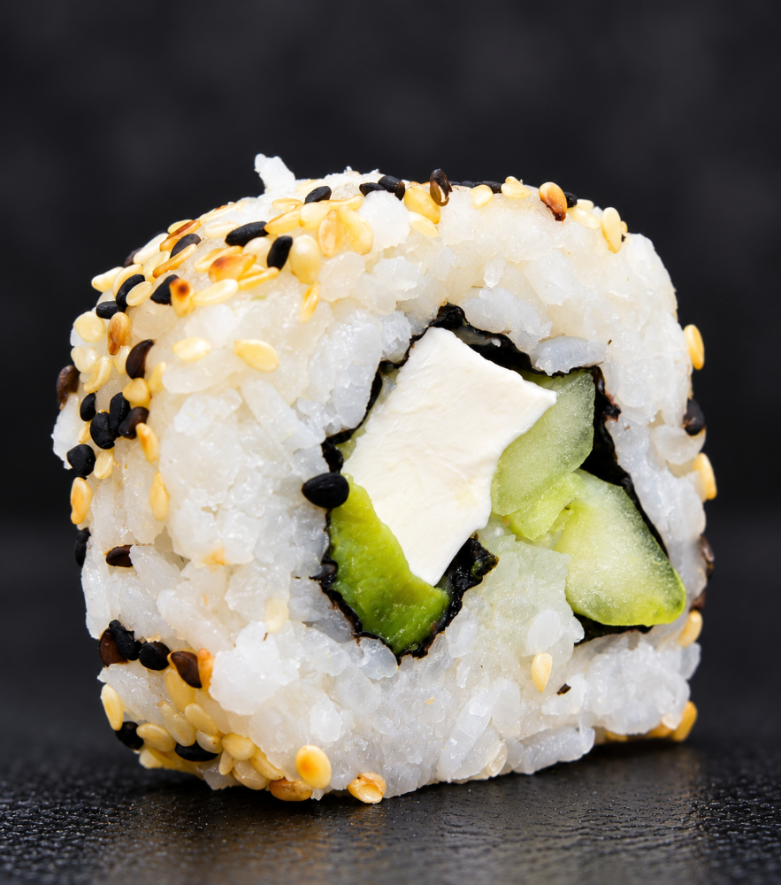 California Vegetariano con queso