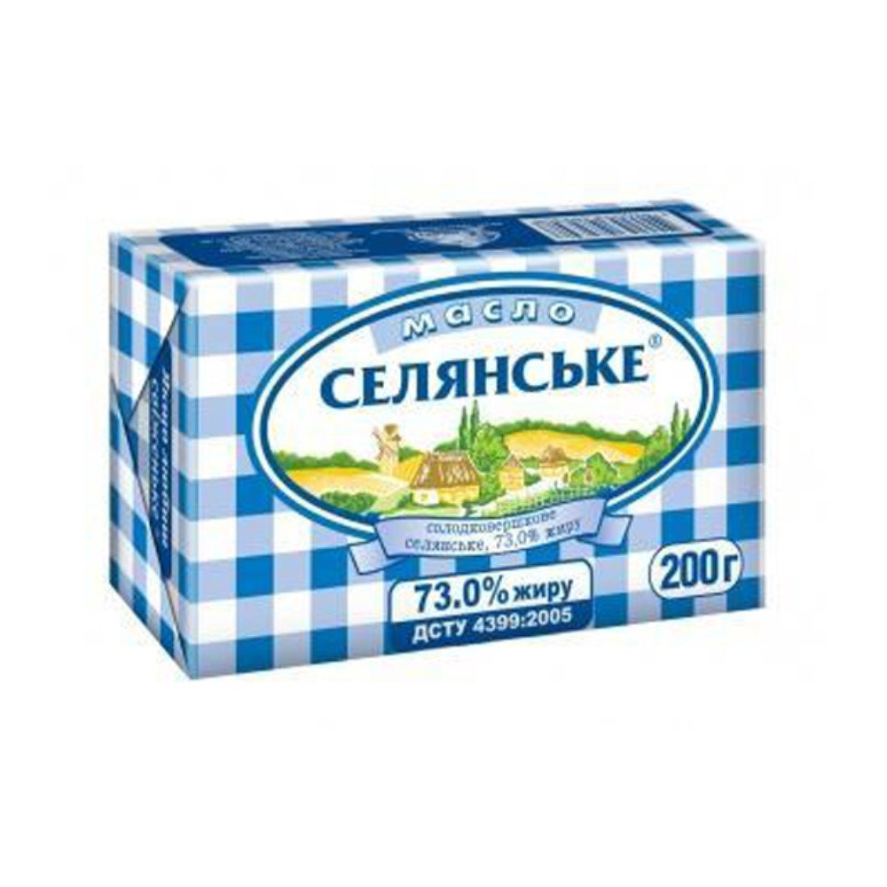 Масло Селянське 72,5%