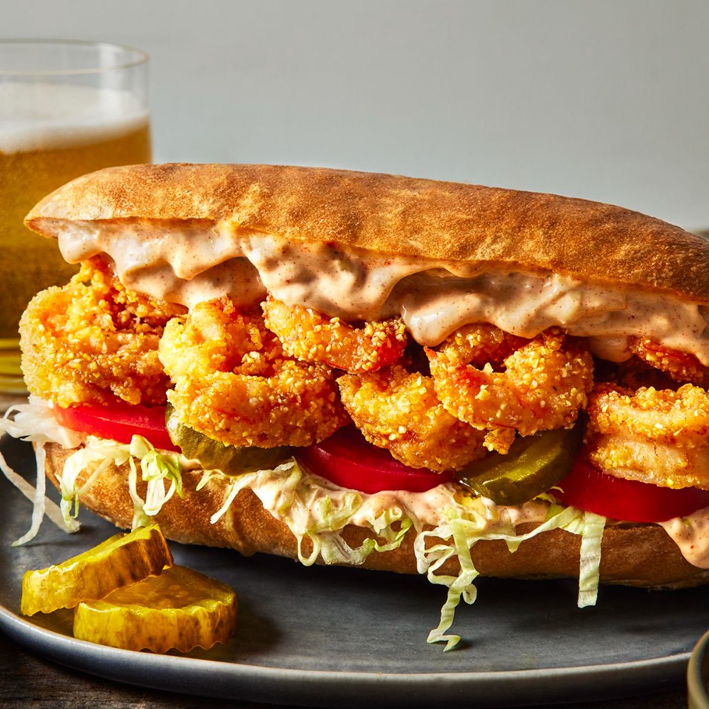 Fajita Sea Food Sandwich