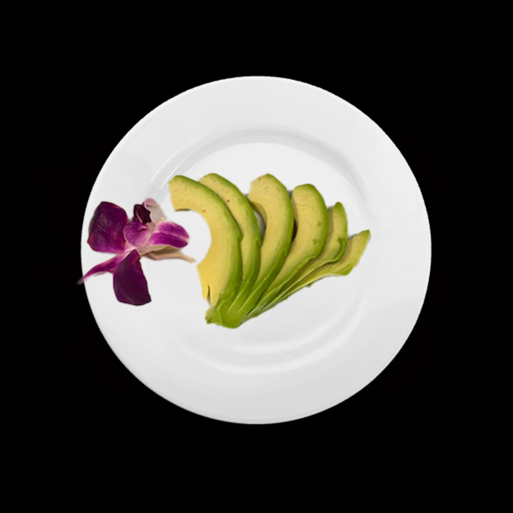 Sliced Avocadoes