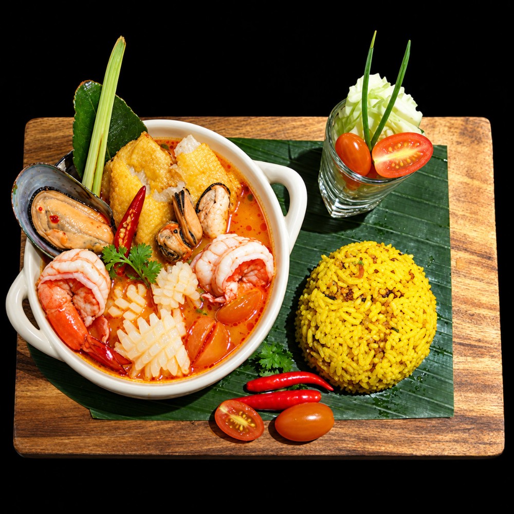 Royal Tom Yum Seafood ( Special )