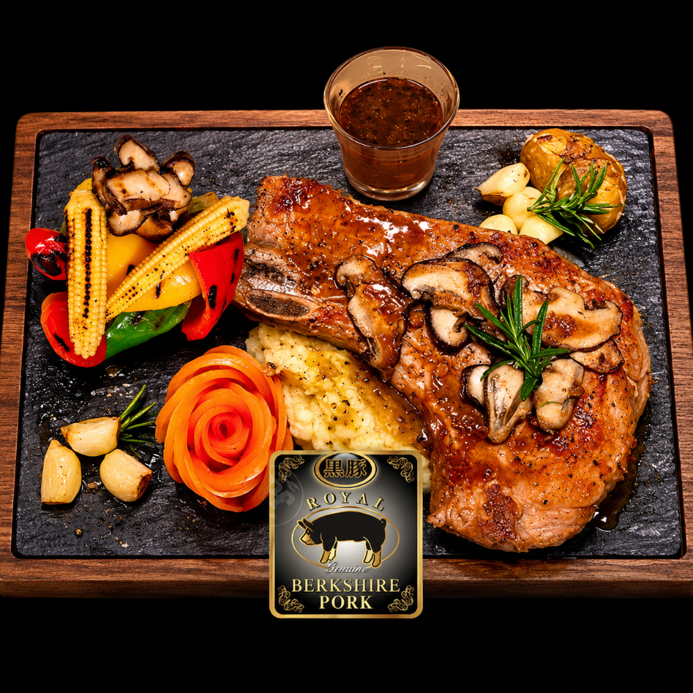 * KuroButa Pork Chop