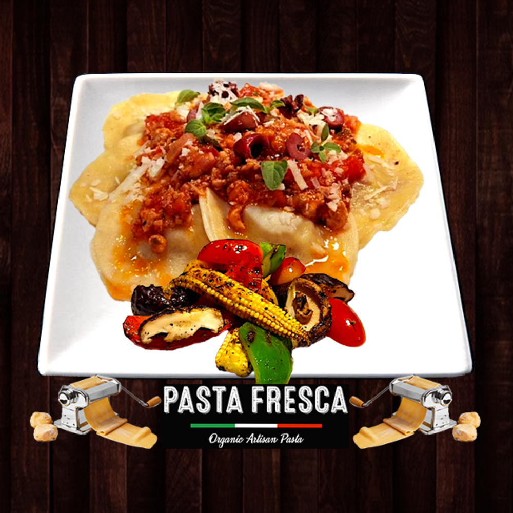 Ravioli Proscuitto Pomodoro