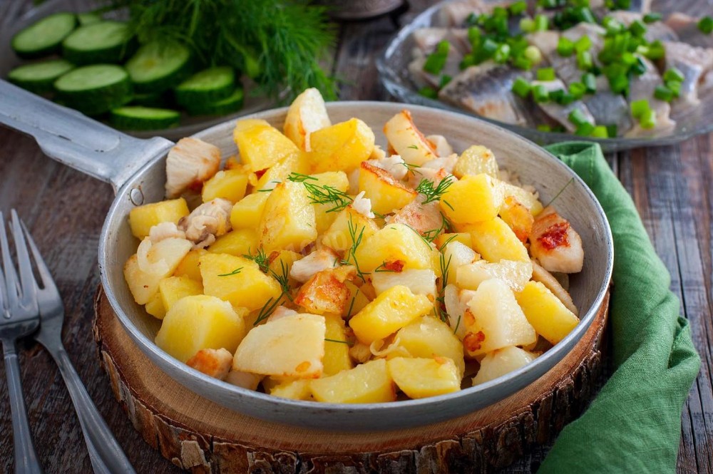 Печеня із картоплі з м'ясом курячим 150г
