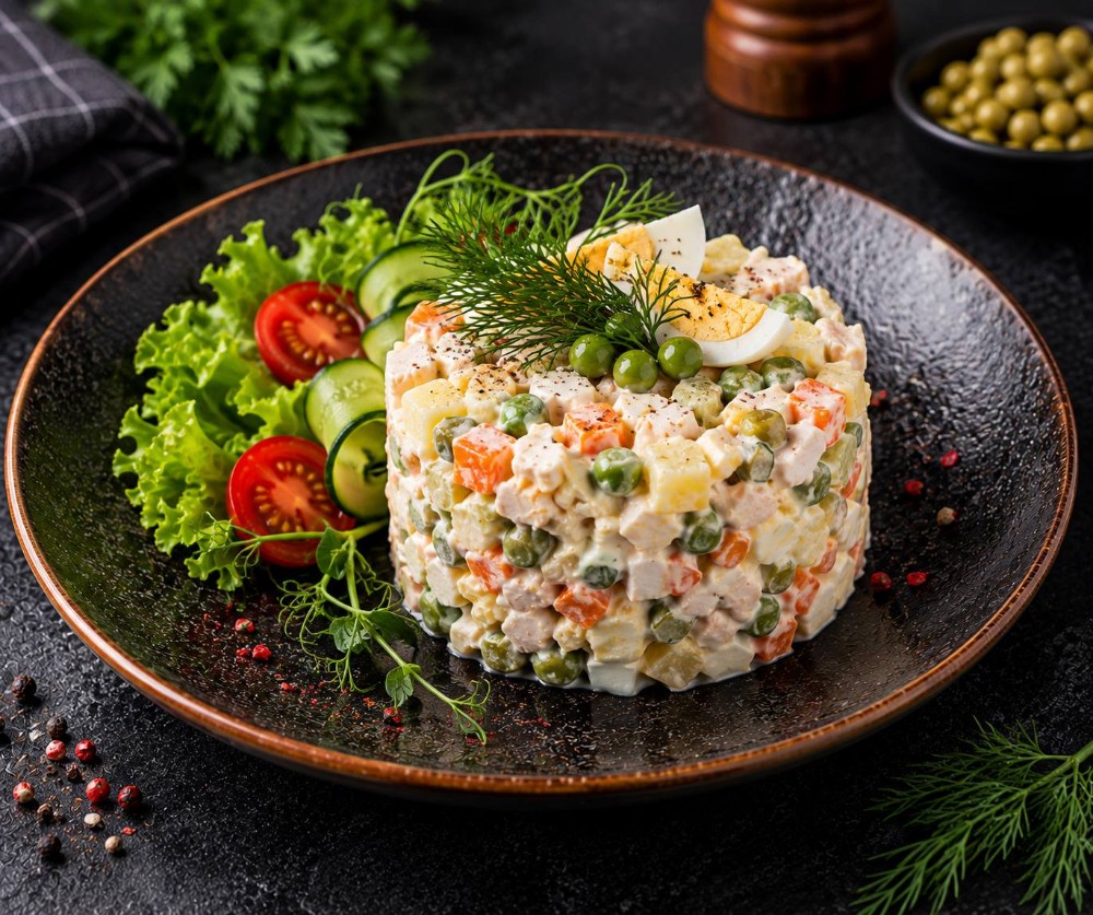 Олів'є з куркою