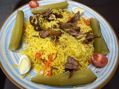 Плов по-ленкоранському з яловичиною