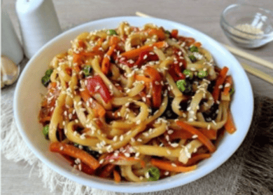 Удон з куркою 