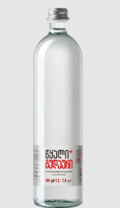 Вода Гудаурі, б/газ 0,5л скло