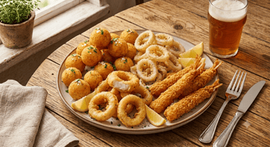 Сет фрі - Fish&Fry (Морська тарілка)