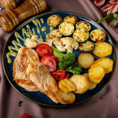 CHICKEN & VEGGIE