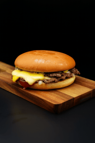 DOUBLE CHEESE smash burger