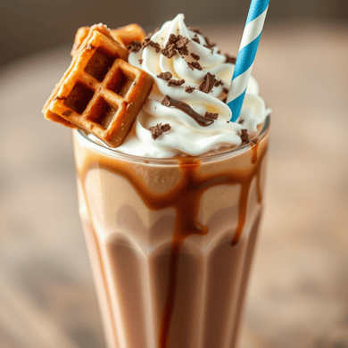 Chocolate Waffle Shake
