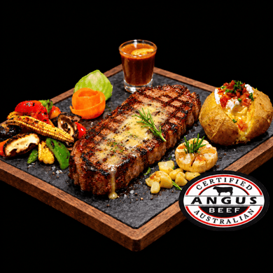Angus New York Striploin Steak