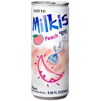 Напій газований Milkis Персик 250 мл