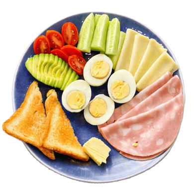 Сніданок з мортаделою / Breakfast with mortadella