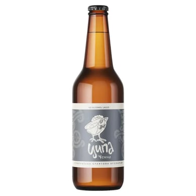 Пиво Ципа Чемна - безалкогольне / Pale beer non-alcoholic