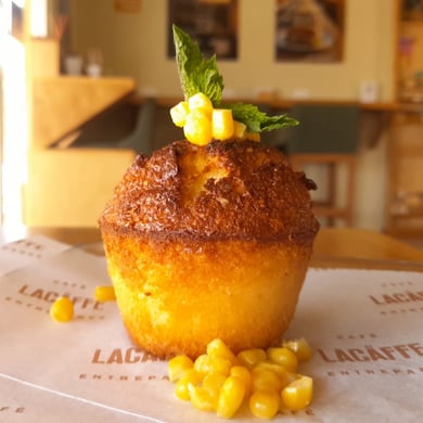 Muffin Flan de elote