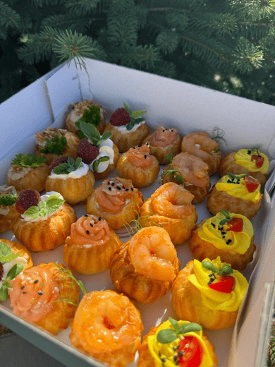 Сэт профитроли "Нежный"